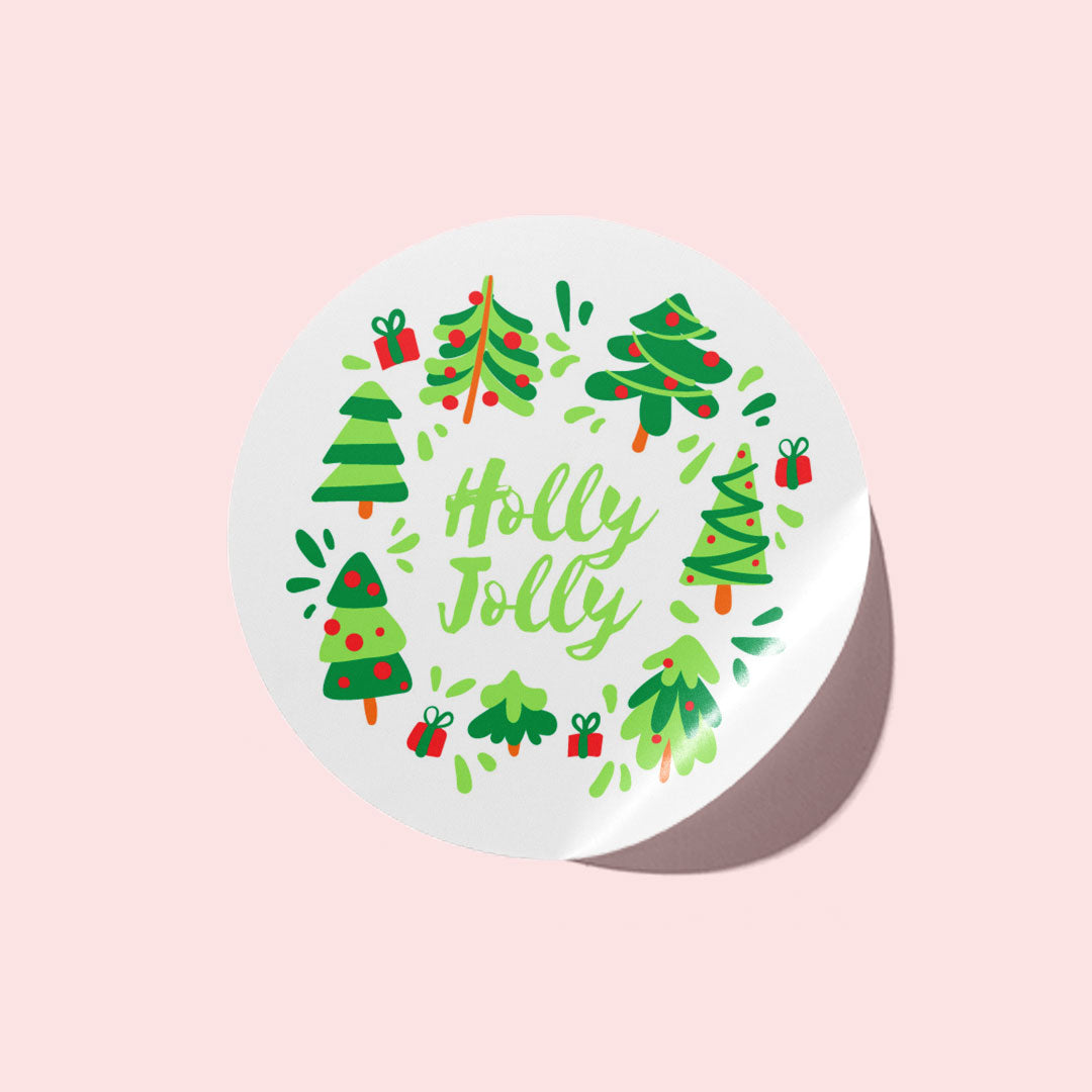 Festive Christmas Labels