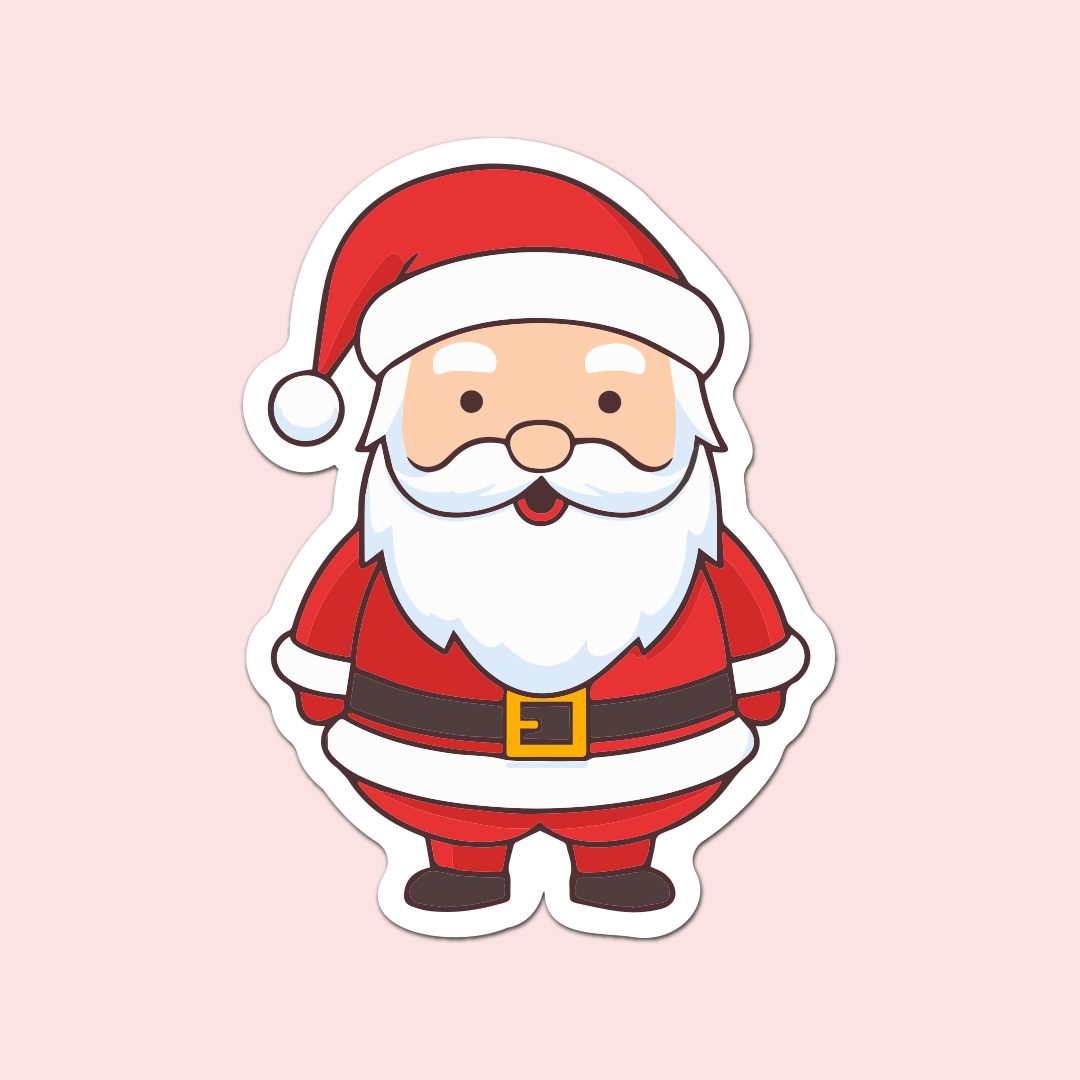 Santa stickers deals