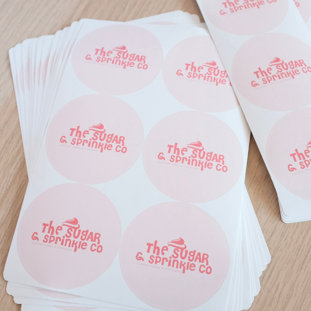Custom Circle Stickers