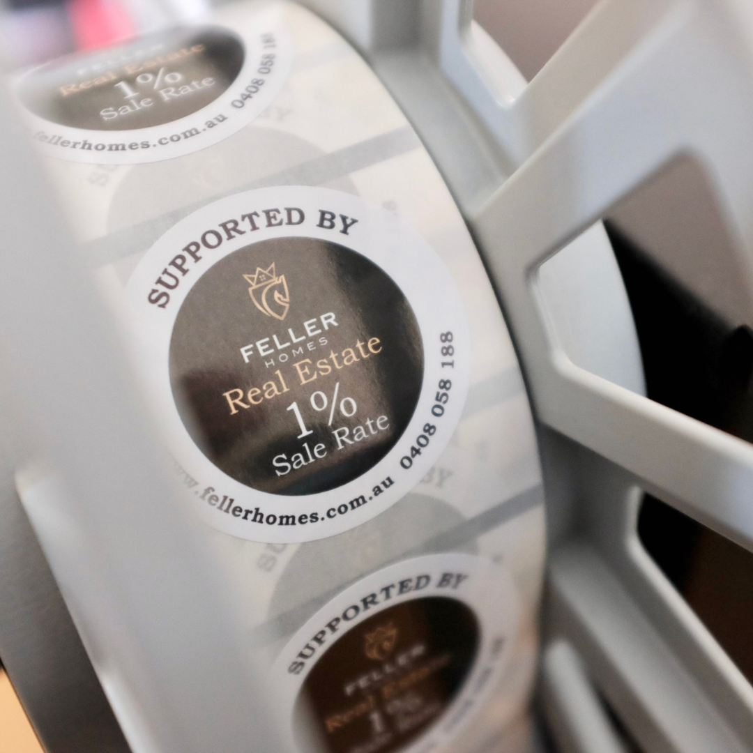 Glossy Paper Roll Labels – Circle