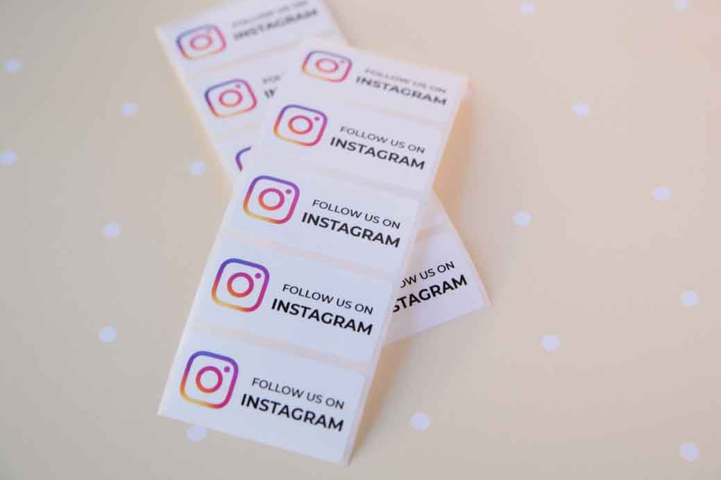 Follow Us on Instagram Stickers