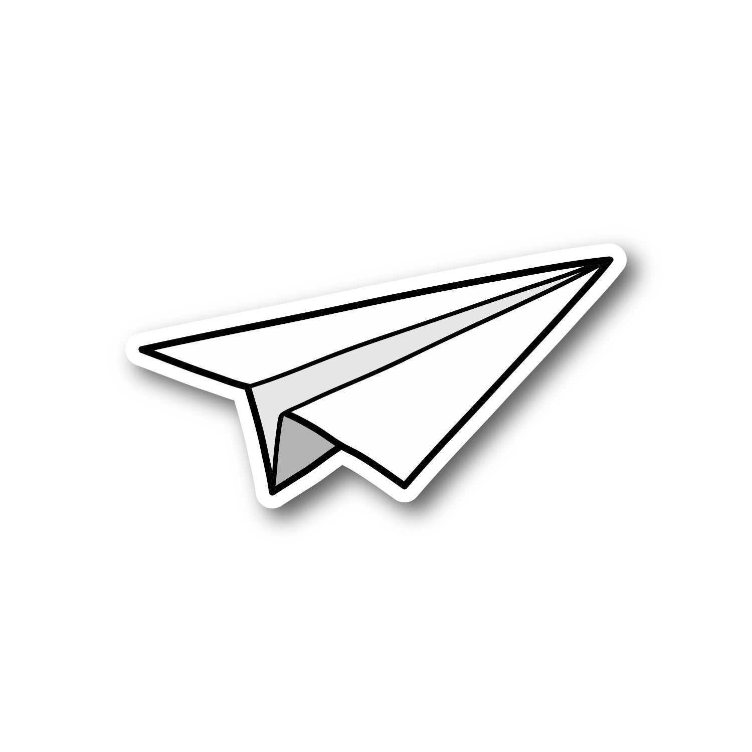paper plane sticker