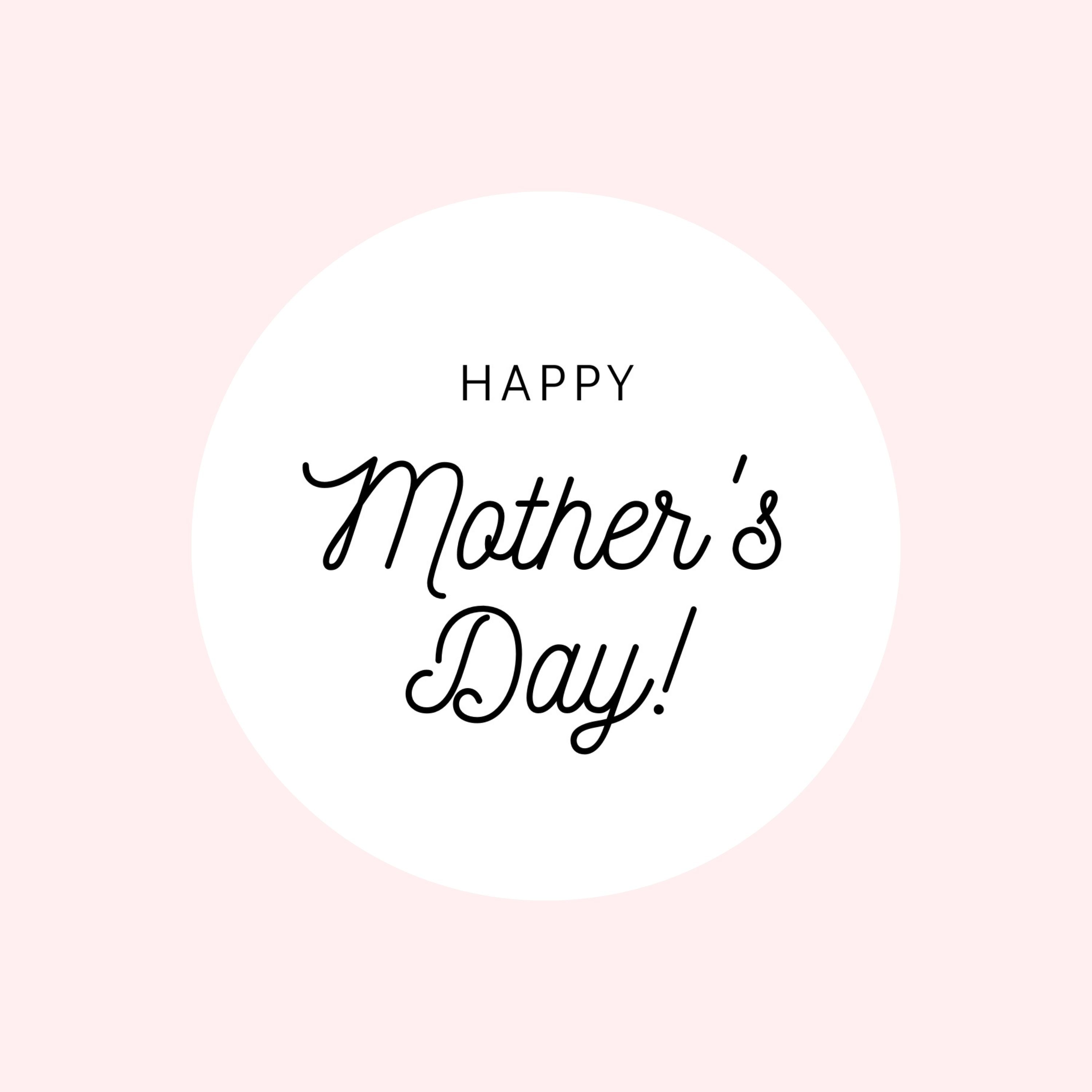 Happy Mother's Day Logo PNG Vector (EPS) Free Download