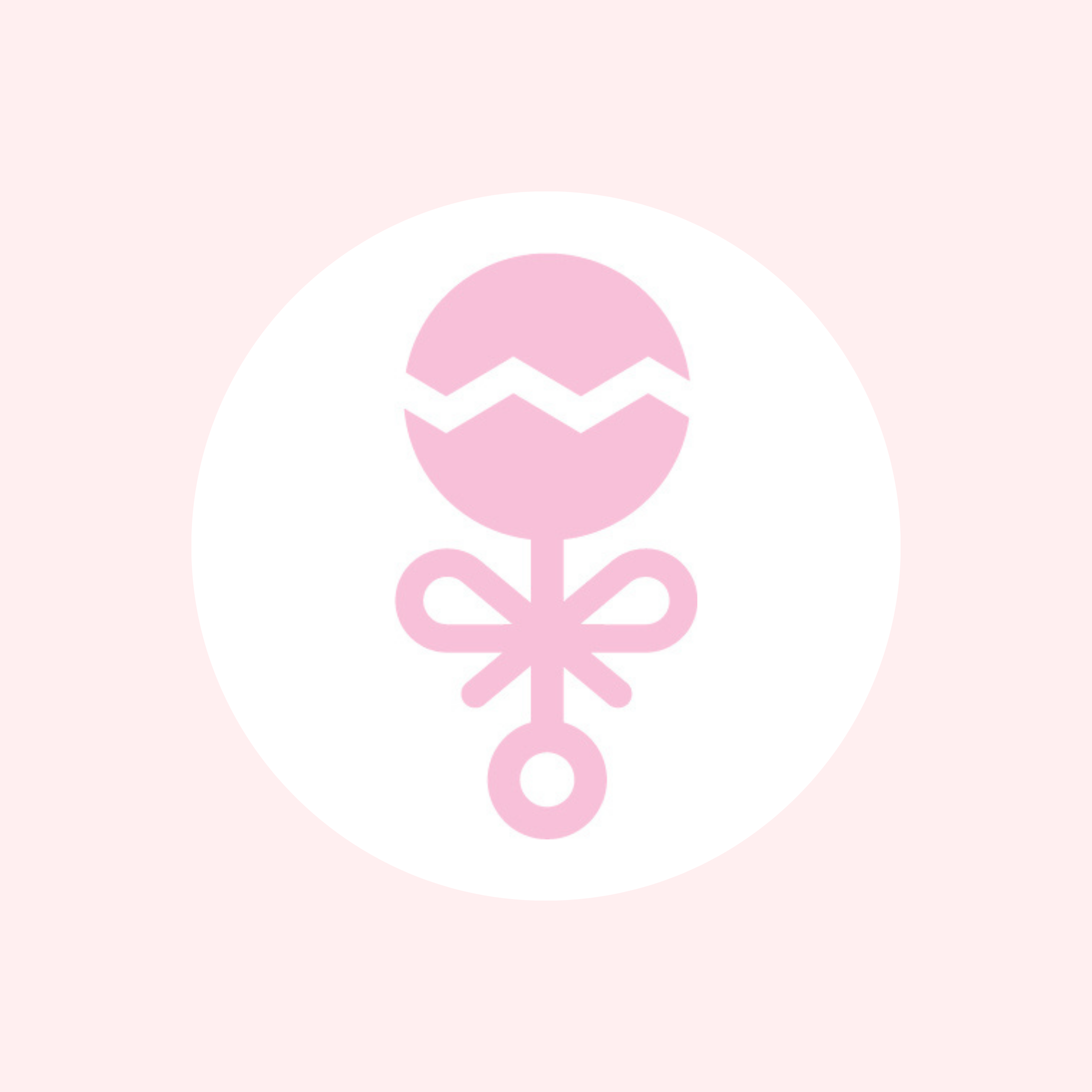 Pink Baby Raddle Pink Baby Rattle Clipart